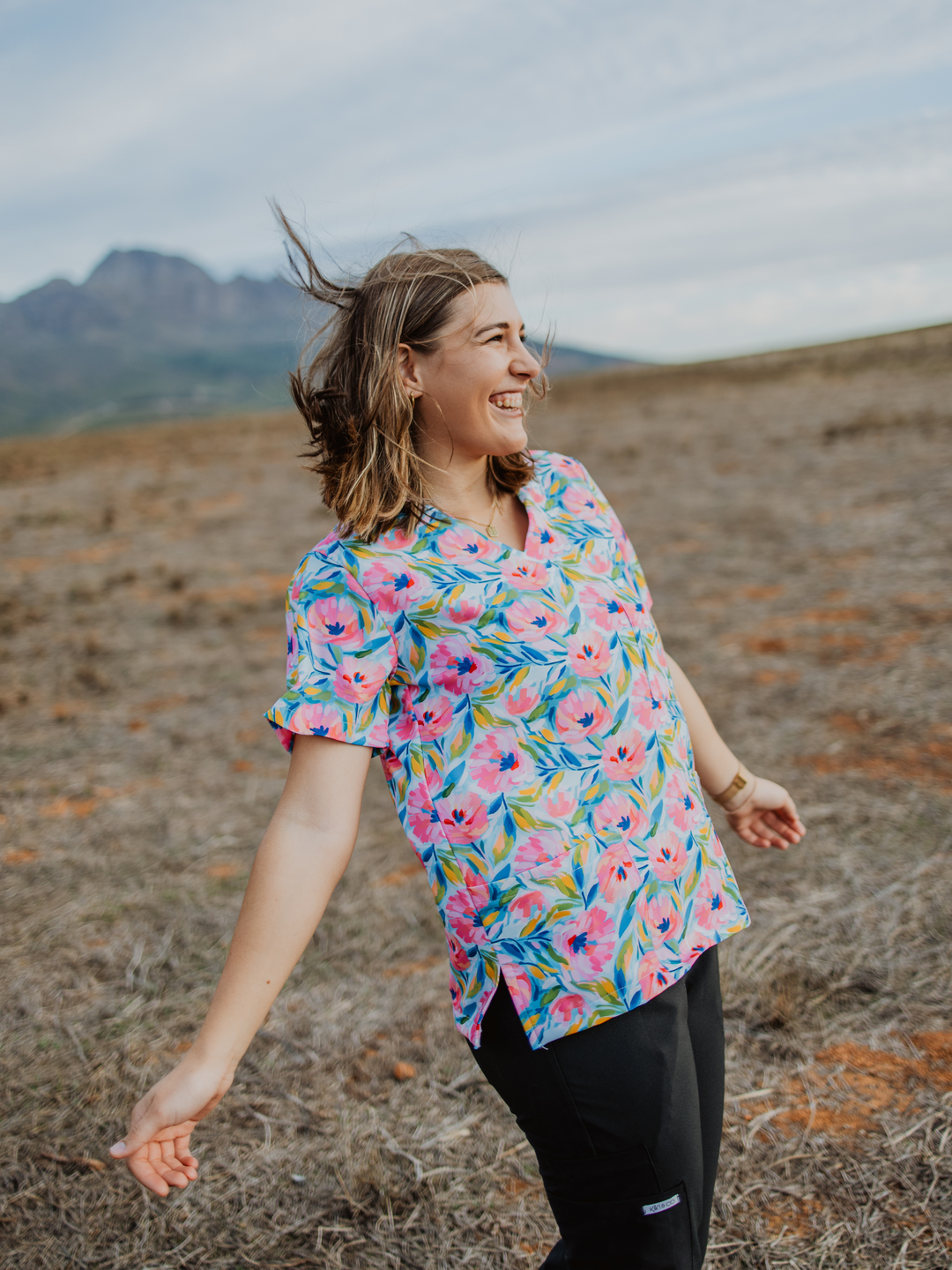 Blossom - Scrub Top