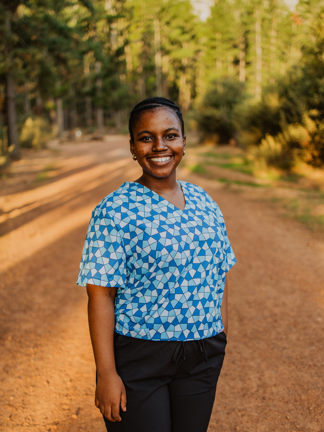Mosaic - Scrub Top