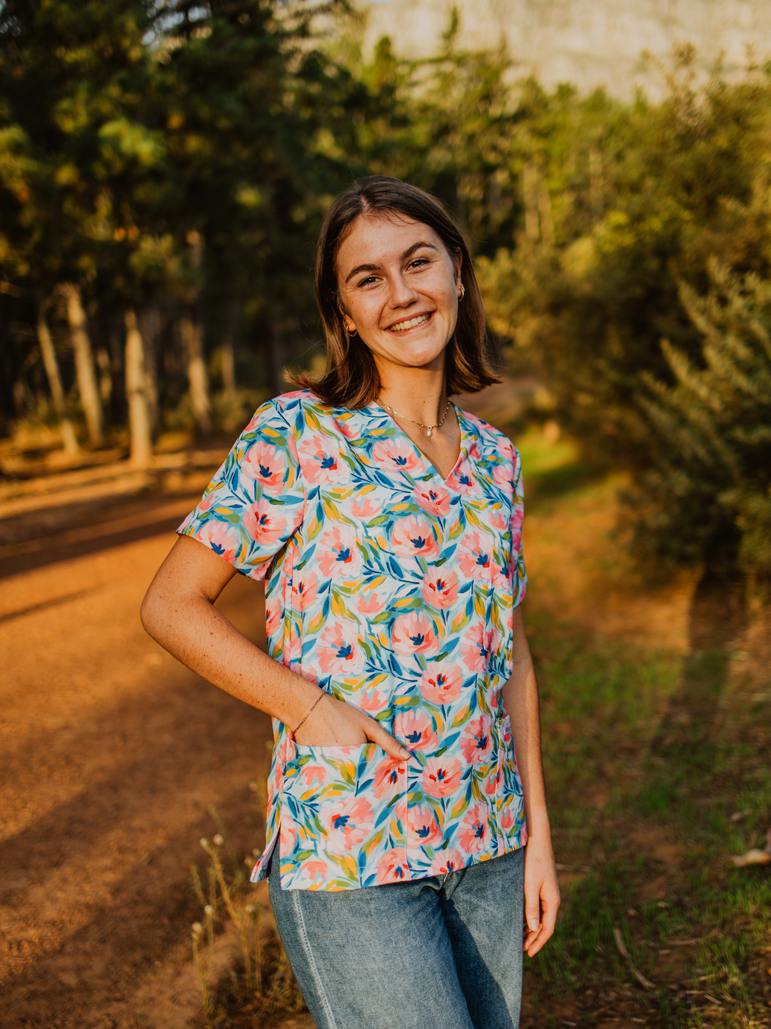 Blossom - Scrub Top